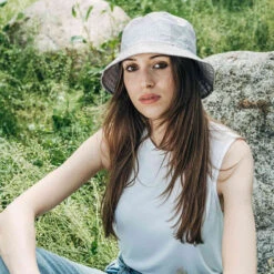 P.A.C. PAC Bucket Hat Ledras S/M - Beige AOP -PAC Verkaufsgeschäft 0a49816f9c998f19aff7e34f2e8caee6026ceda8 PAC 3044 1002 01 009 4