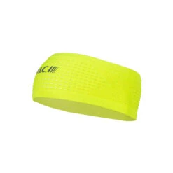 P.A.C. PAC Recycled Seamless Mesh Headband Neon Yellow