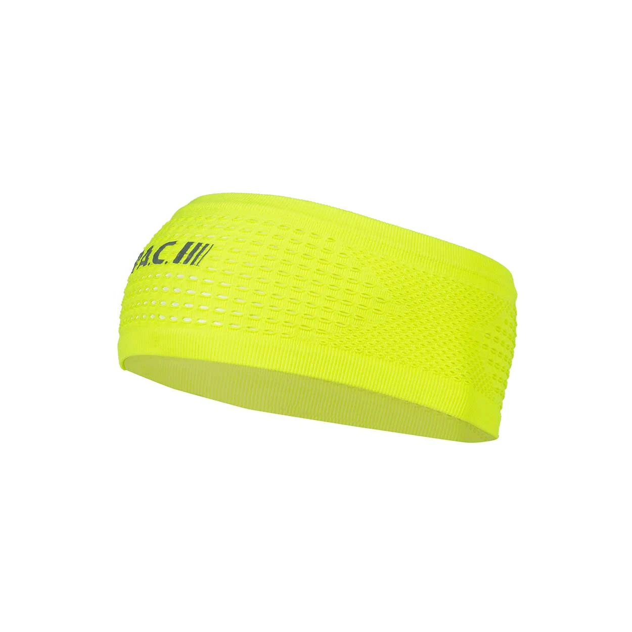 P.A.C. PAC Recycled Seamless Mesh Headband Neon Yellow 1 P.A.C. PAC Recycled Seamless Mesh Headband Neon Yellow