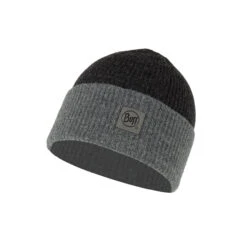 Buff Knitted Hat Yulia Graphite