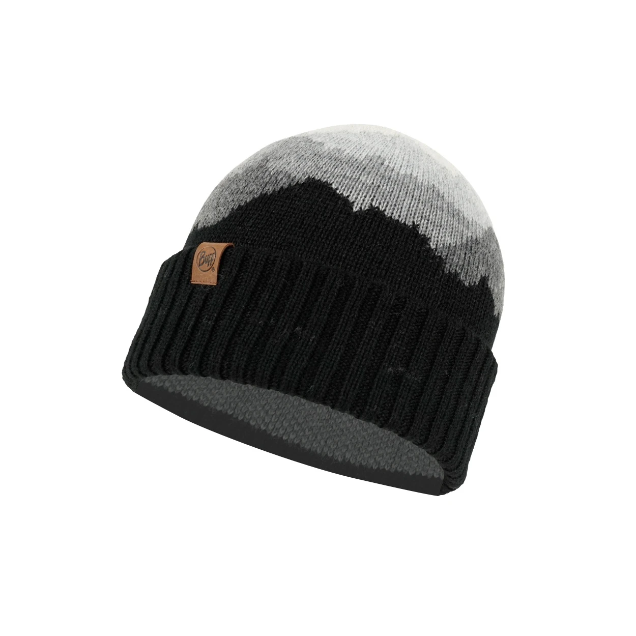 Buff Knitted Hat Sveta Black 1 Buff Knitted Hat Sveta Black