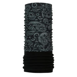 P.A.C. PAC Fleece Paisley Black