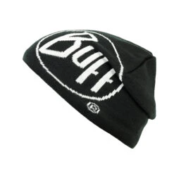 Buff Knitted & Polar Hat Lech Black
