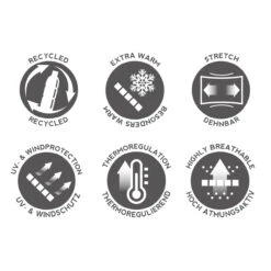 P.A.C. PAC Recycling Fleece Alpine Emergency Signals (inside Out) -PAC Verkaufsgeschäft 540d67fecca9b85a3336441722a41f5c22c4a856 pac recycling fleece alpine emergency si 17224 3