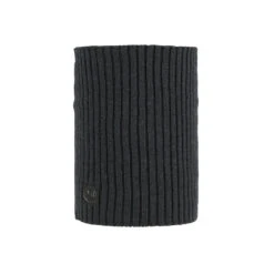 Buff Knitted Neckwarmer Norval Graphite
