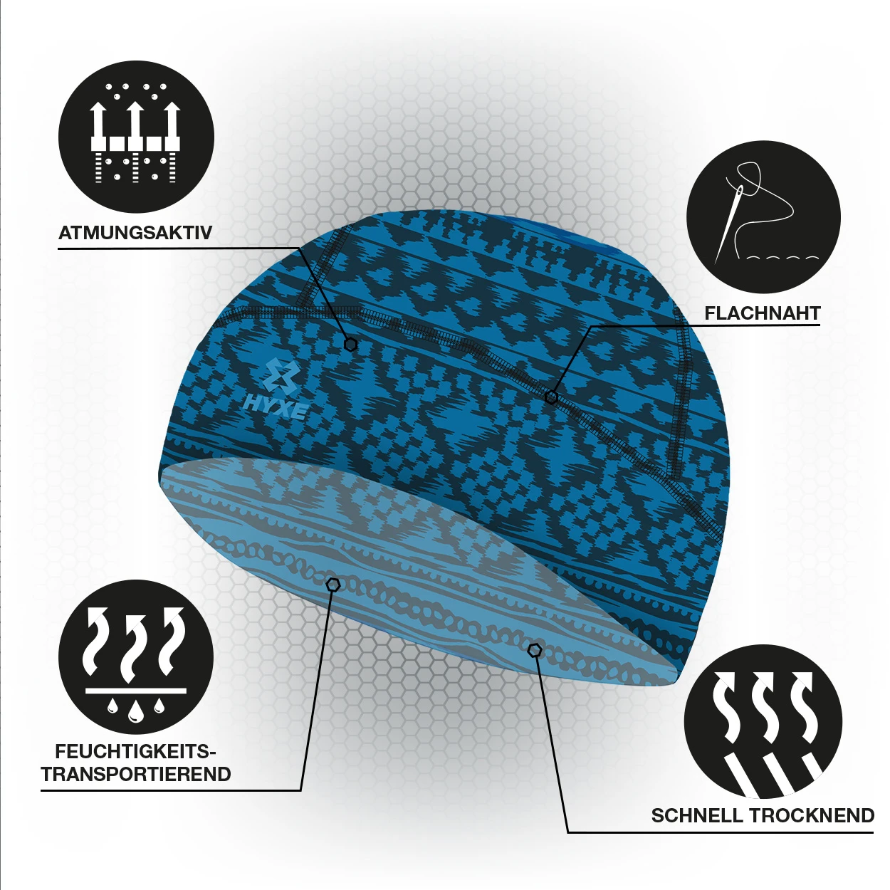 HYXE Hat Bbluequad 2 HYXE Hat Bbluequad – Bild 2