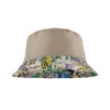 P.A.C. PAC Bucket Hat Ledras S/M - Beige AOP