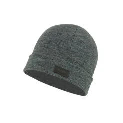 Buff Merino Wool Fleece Hat Grey