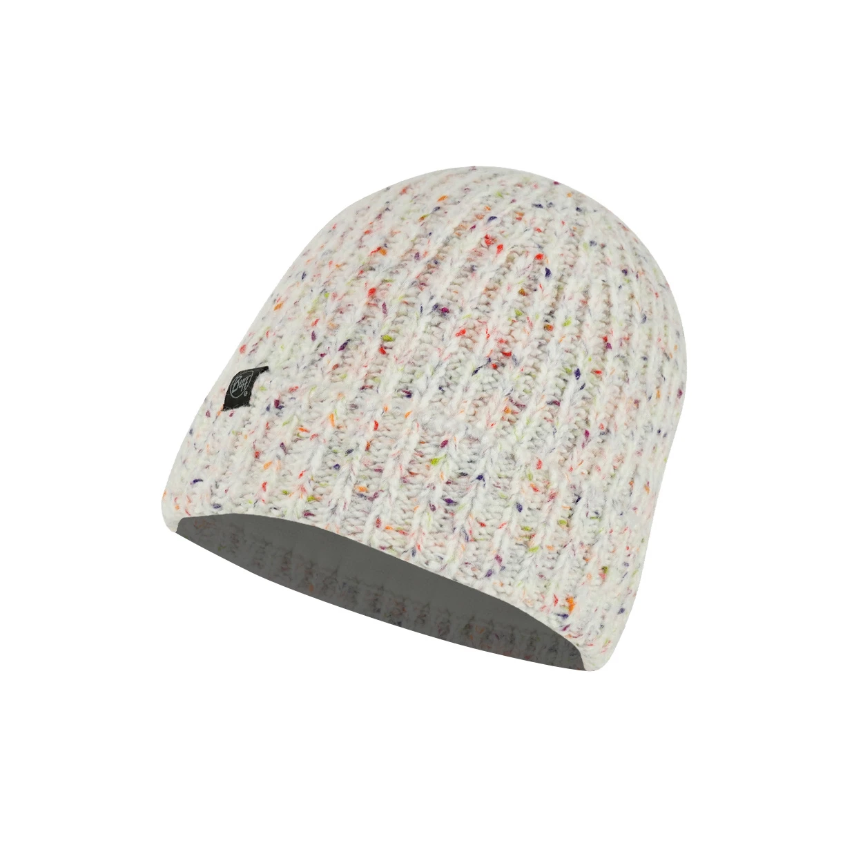 Buff Knitted & Fleece Band Hat Kim White 1 Buff Knitted & Fleece Band Hat Kim White