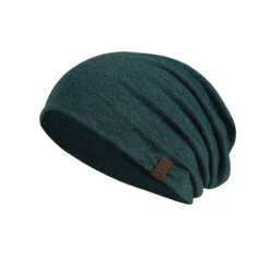 P.A.C. PAC Badlo Slouch Beanie Petrol Blue